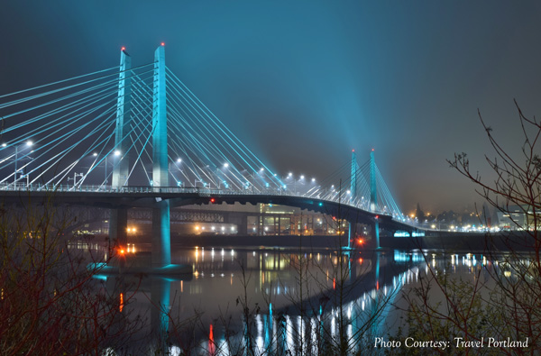 Tilikum Bridge, Portland, OR